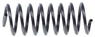 Tryckfjäder ø 5mm L 12mm Vajertjocklek ø 5mm