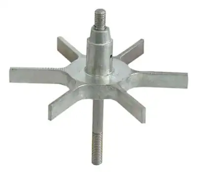 Stjärna Gänga M8 ø 115mm Axel ø 8 EP nedtill