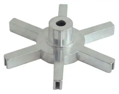 Stjärna ø 115mm H 32mm Hål ø 9mm EP mitten