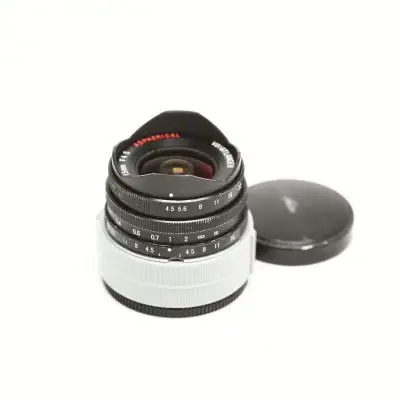 Voigtländer Super Wide-Heliar 15/4.5 VM -objektiv, Leica M BEGAGNAD