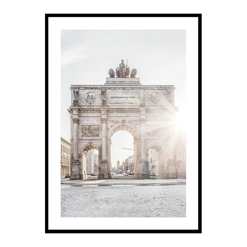 Poster GallerixThe Siegestor In MunichStorlek: 50x70 cm