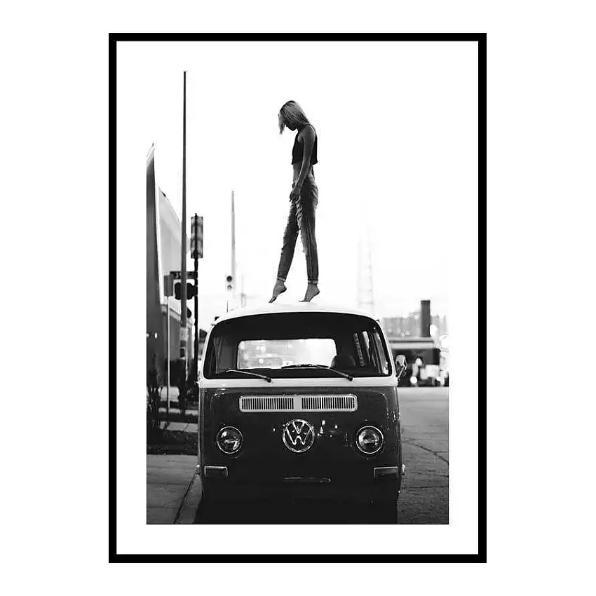 Poster GallerixVolkswagen GirlStorlek: 21x30 cm