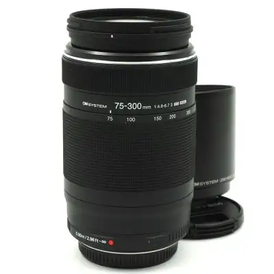 OM SYSTEM M.Zuiko 75-300/4.8-6.7 ED II -objektiv BEGAGNAD