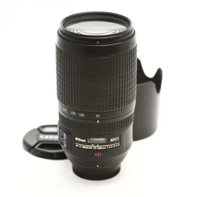 Nikkor AF-S 70-300/4.5-5.6G VR -objektiv BEGAGNAD