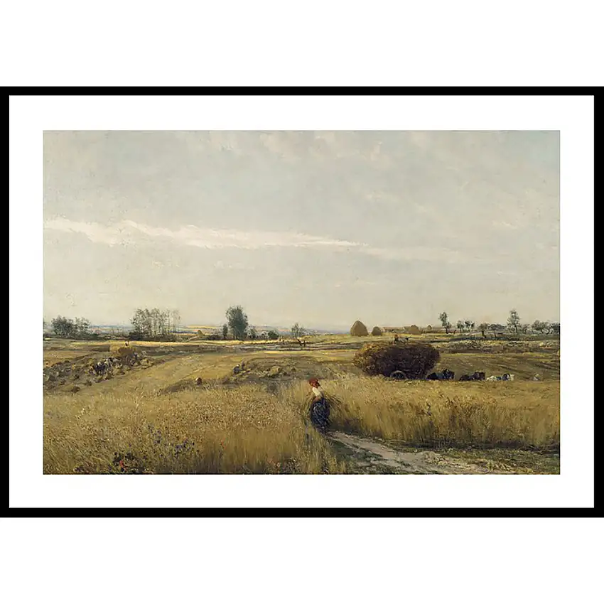 Poster GallerixThe Harvest By Charles-François DaubignyStorlek: 21x30 cm