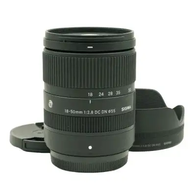 Sigma 18-50/2.8 C DC DN -objektiv, Fujifilm X BEGAGNAD