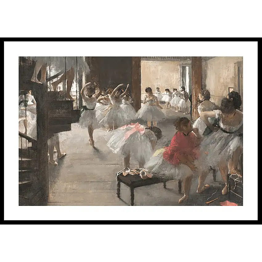 Poster GallerixThe Dance Class By Edgar Degas