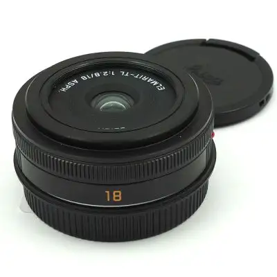Leica Elmarit-TL 18/2.8 Asph., svart BEGAGNAD