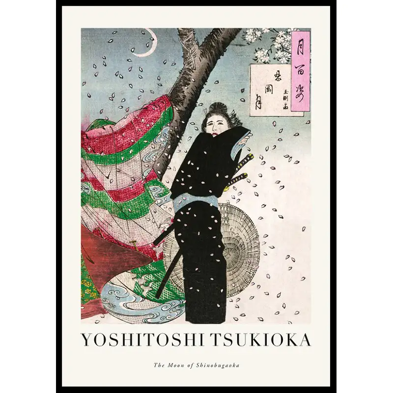 Poster GallerixThe Moon Of Shinobugaoka By Yoshitoshi Tsukioka