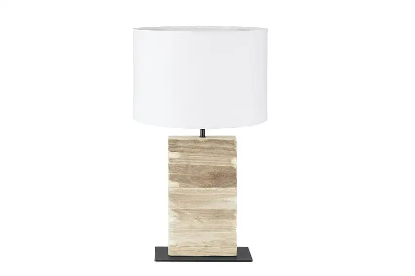 Bordslampa Eglo Contessore Rak Vit/trä