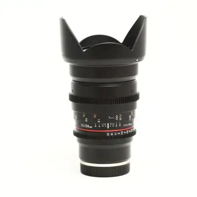 Samyang 24mm T1.5 VDSLR ED AS IF UMC II, Sony E objektiv BEGAGNAD
