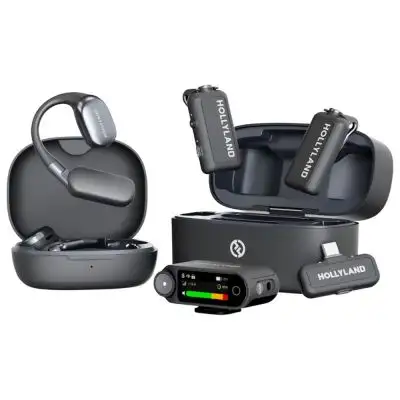 Hollyland LARK MAX 2 Ultimate Combo Wireless Microphone System (camera/mobile)