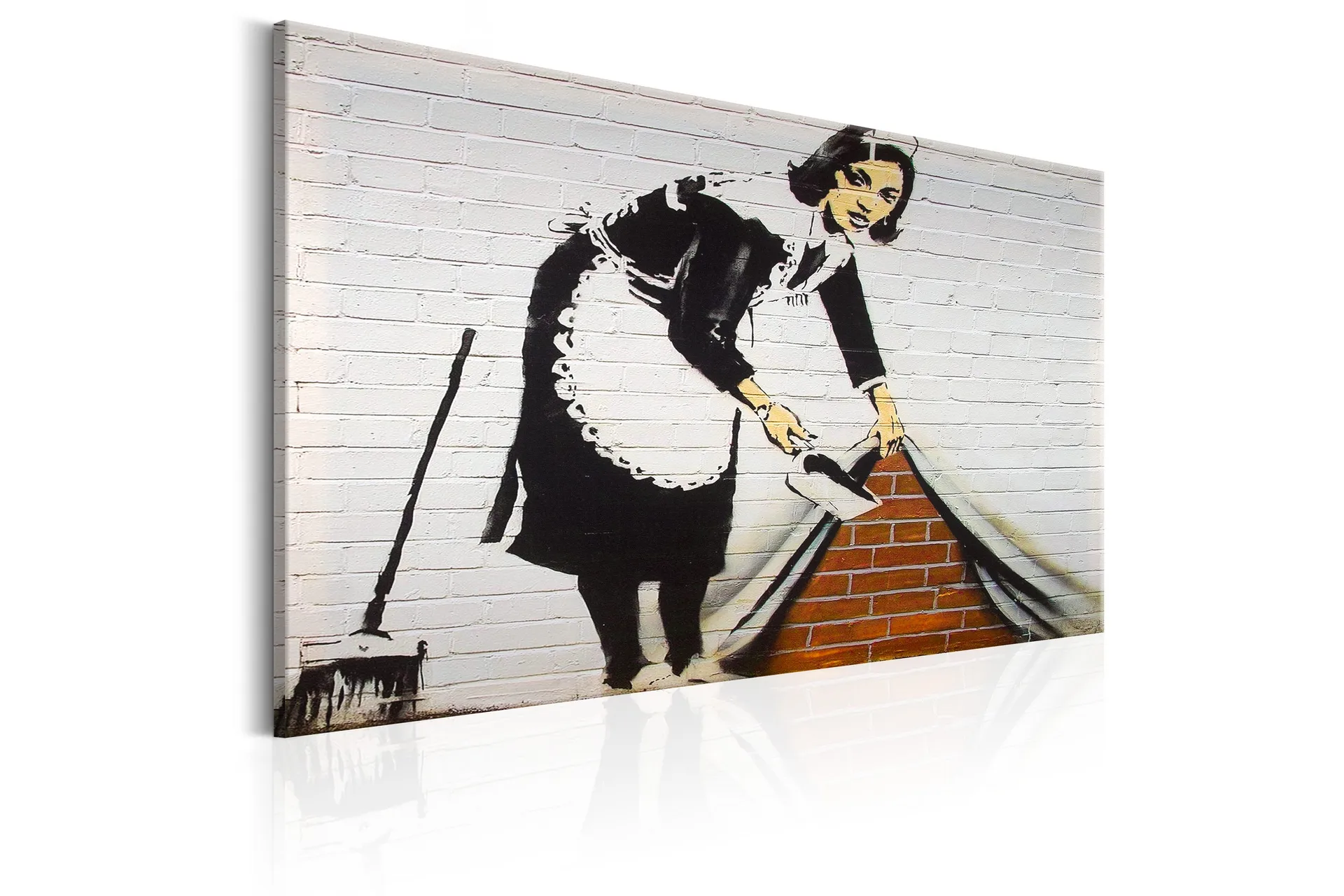 Tavla Maid in London by Banksy 120x80