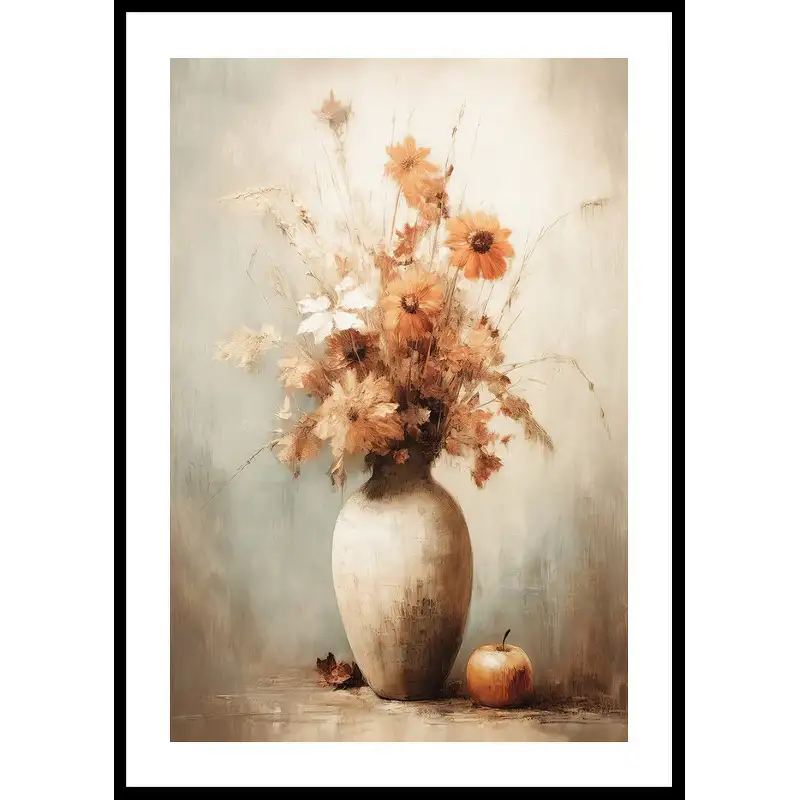 Poster GallerixVintage Flower Pot50x70 cm