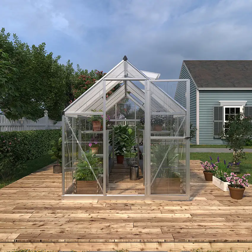 Växthus GardeneyCrystal 4,4 m²