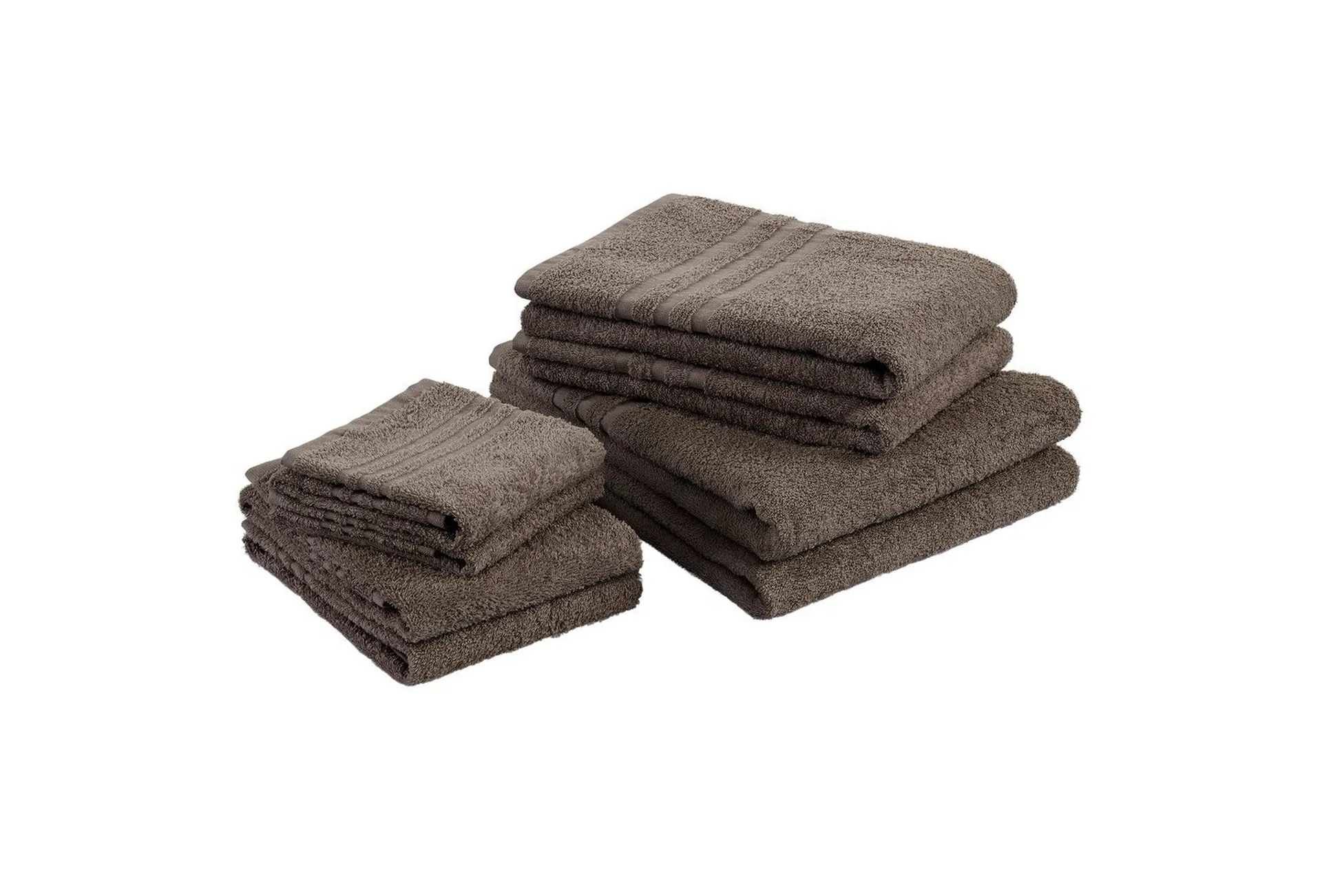 Duschhandduk Basic Frotté 65 x 130 cm