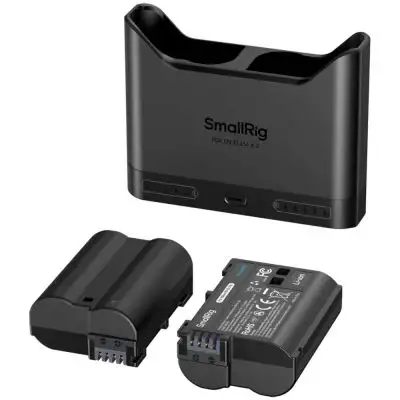 SmallRig 5486 Charging Kit, Nikon (2x EN-EL15c batteri + laddare)