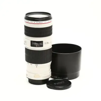 Canon EF 70-200/4L IS USM -objektiv BEGAGNAD