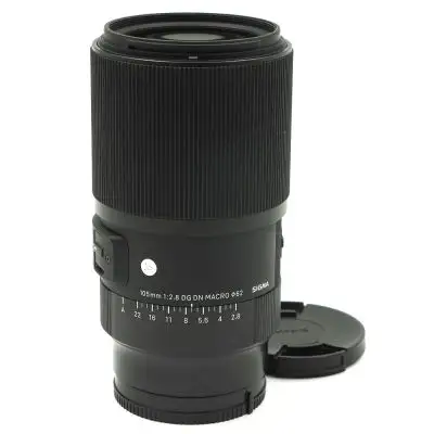 Sigma 105/2.8 A DG DN Macro -objektiv, Sony FE BEGAGNAD