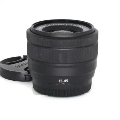 Fujifilm XC 15-45/3.5-5.6 OIS PZ -objektiv, svart BEGAGNAD