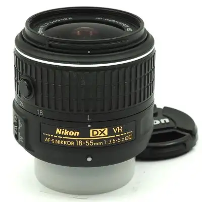 Nikkor AF-S 18-55/3.5-5.6G VR II -objektiv BEGAGNAD