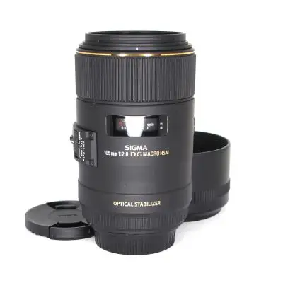 Sigma 105/2.8 EX DG OS HSM Macro -objektiv, Canon BEGAGNAD
