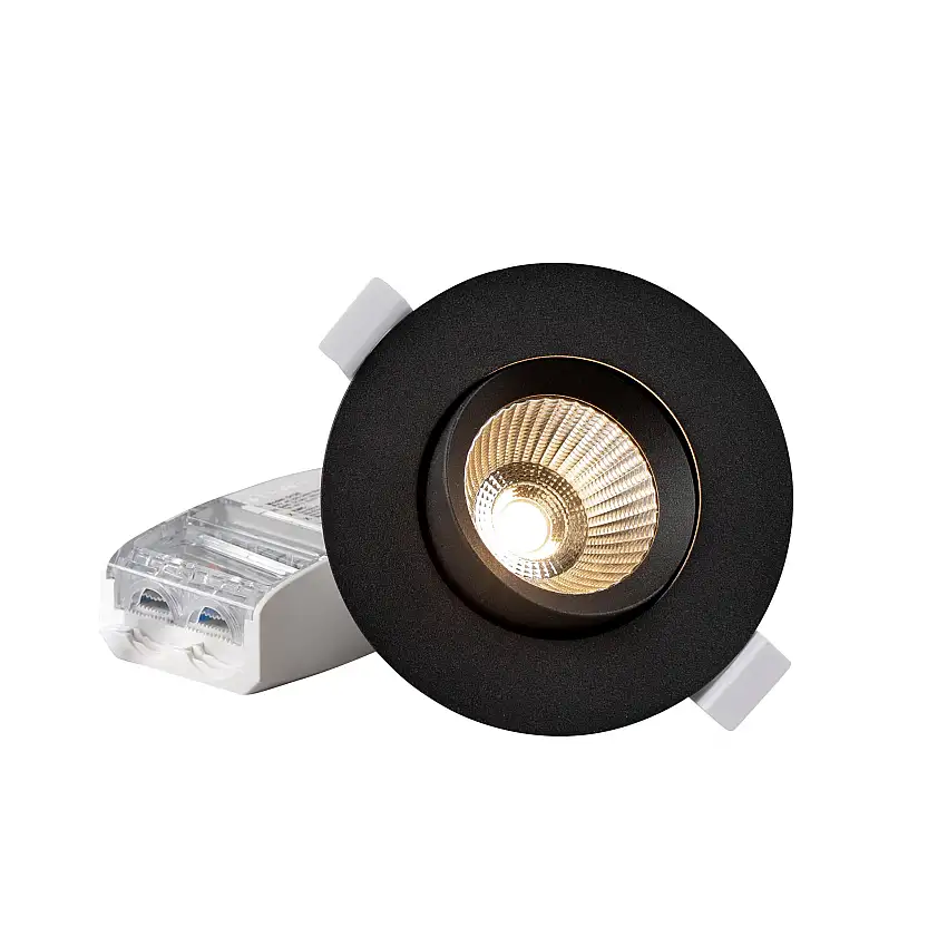 Downlight Hide-A-LiteDL Optic G2 L Q ISO Svart 640 lm