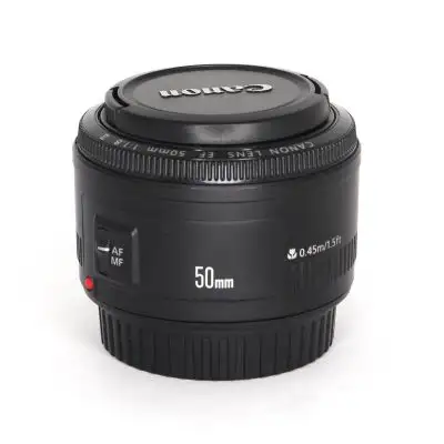 Canon EF 50/1.8 II -objektiv BEGAGNAD
