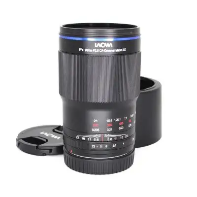 Laowa 90/2.8 2X Ultra Macro APO objektiv, Canon RF BEGAGNAD