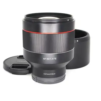 Samyang AF 85/1.4 objektiv, Sony FE BEGAGNAD