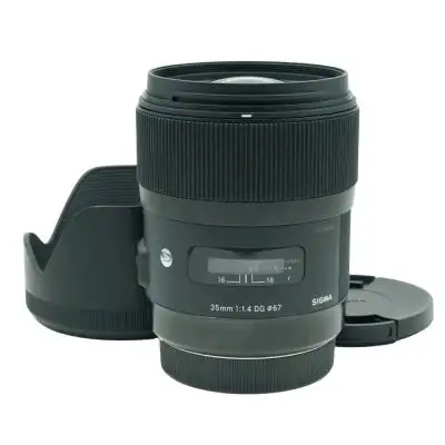 Sigma 35/1.4 DG HSM Art -objektiv, Canon BEGAGNAD