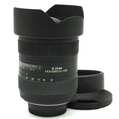 Sigma 12-24/4.5-5.6 II DG HSM -objektiv, Nikon BEGAGNAD
