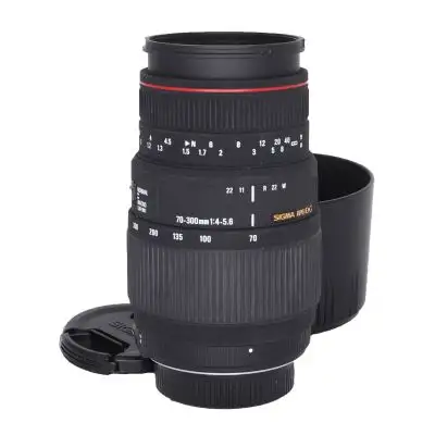 Sigma PAF 70-300mm f/4-5.6 APO DG -objektiivi BEGAGNAD