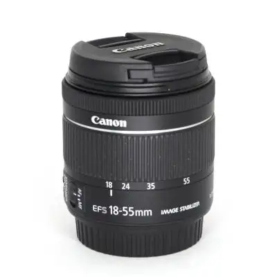 Canon EF-S 18-55/4-5.6 IS STM -objektiv BEGAGNAD INKL MOMS