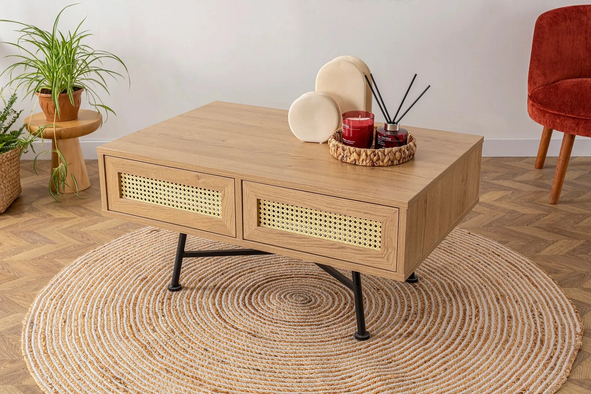 Makwana Soffbord 90 cm