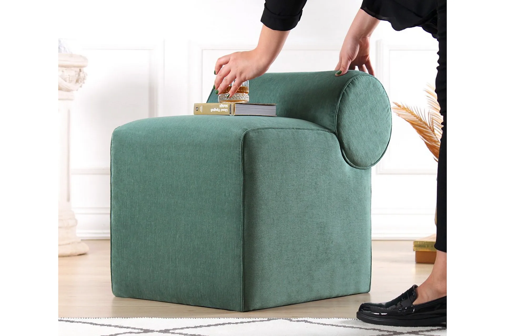 Linburg Sittpuff 45 cm