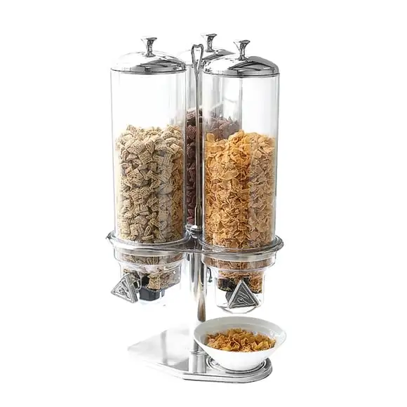 Flingdispenser polycarbonat/rostfri H60,5cm 3x4L Sunnex