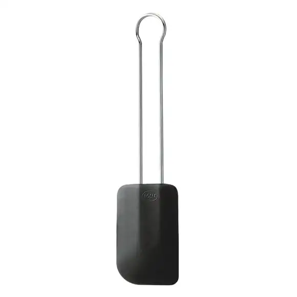 Slickepott plast med rostfritt skaft 32cm svart -30 +230C Rösle