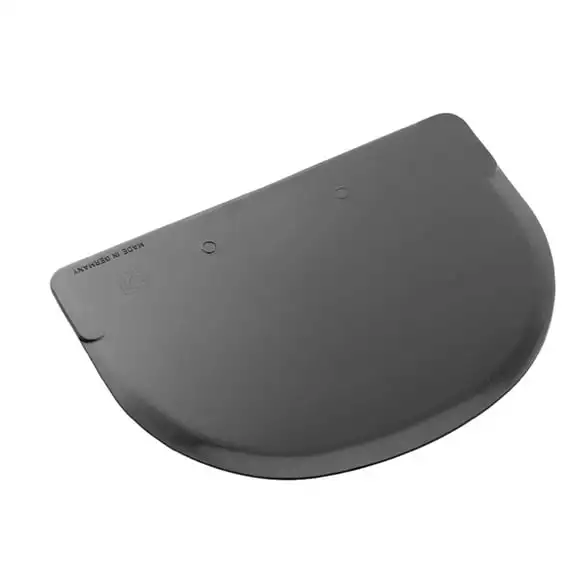 Degskrapa detektbar svart 12x9cm