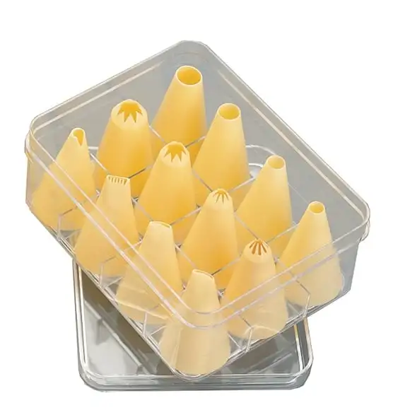 Tyllsats blandat plast 12-del