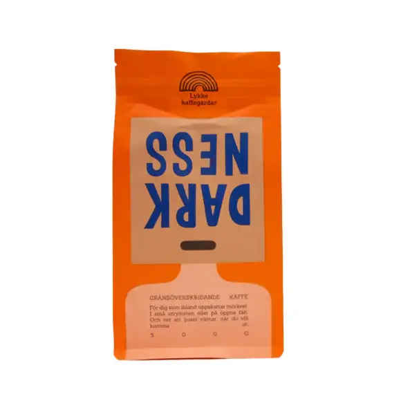 Kaffe brygg Darkness malet 24x500g LYKKE