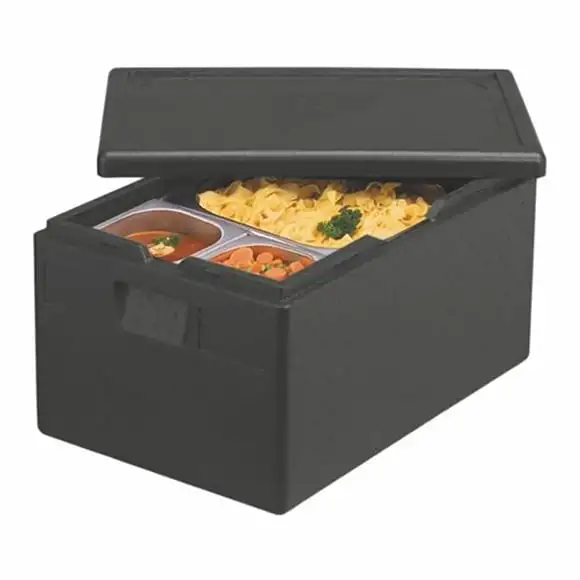 Transportbox Frigolit Svart EPP GN 1/1 60x40x32cm 46L