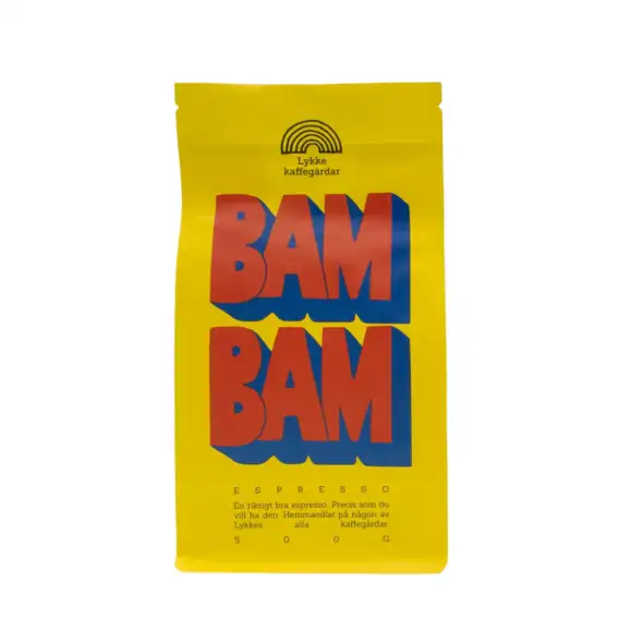 Espressokaffe BAM BAM 24x500g LYKKE