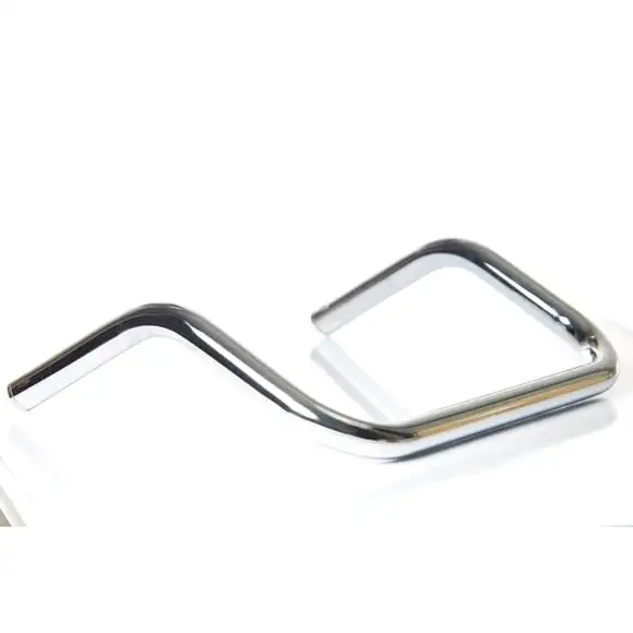 Handtag 550mm uppåtböjd krom till rullbord