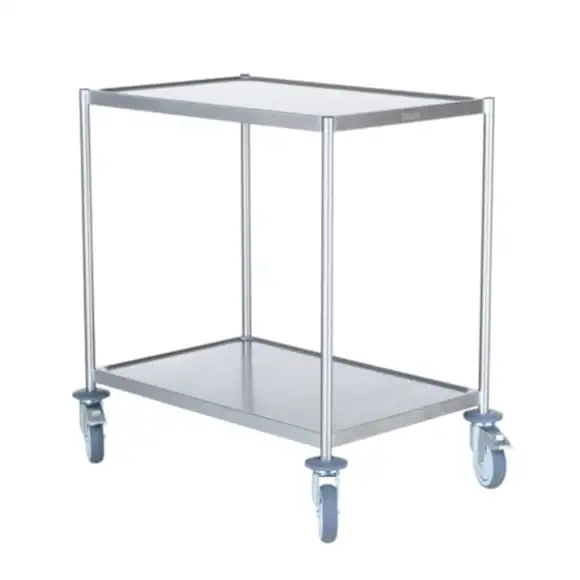 Storköksvagn rostfri utan handtag 2H 600x400mm ex frakt