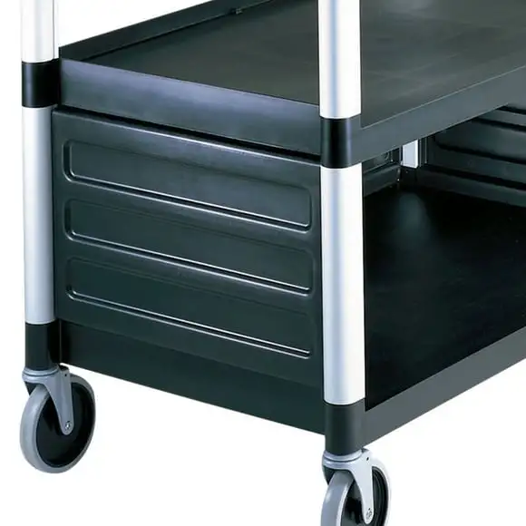 Hyllskydd till Serveringsvagn svart Cambro