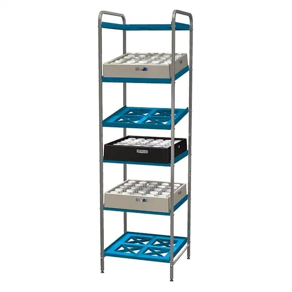 Serveringsställ enkelt(902) för 46&50korg 570x498x1931mm Nordien