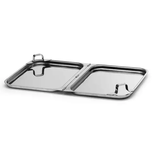 Kantinlock rostfri GN 1/1 vikbar med handtag Patina