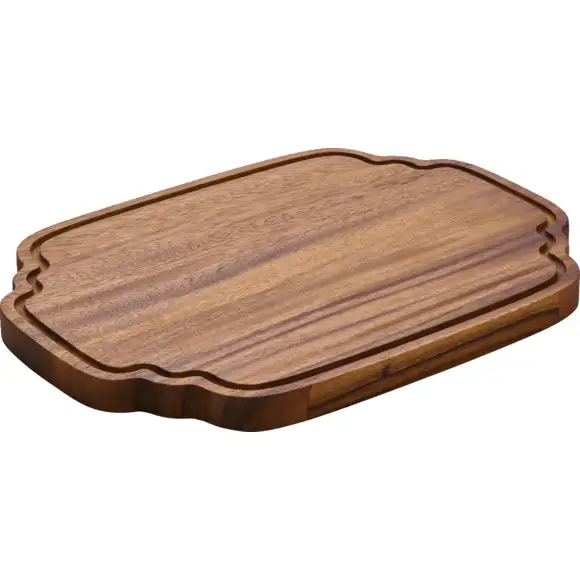 Serveringsbräda Spotlights Acacia med spår 33x24cm Playground