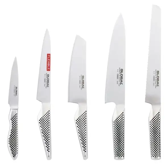 Knivset G-2, G-9, GS-5, GS-11, GS-38 Global
